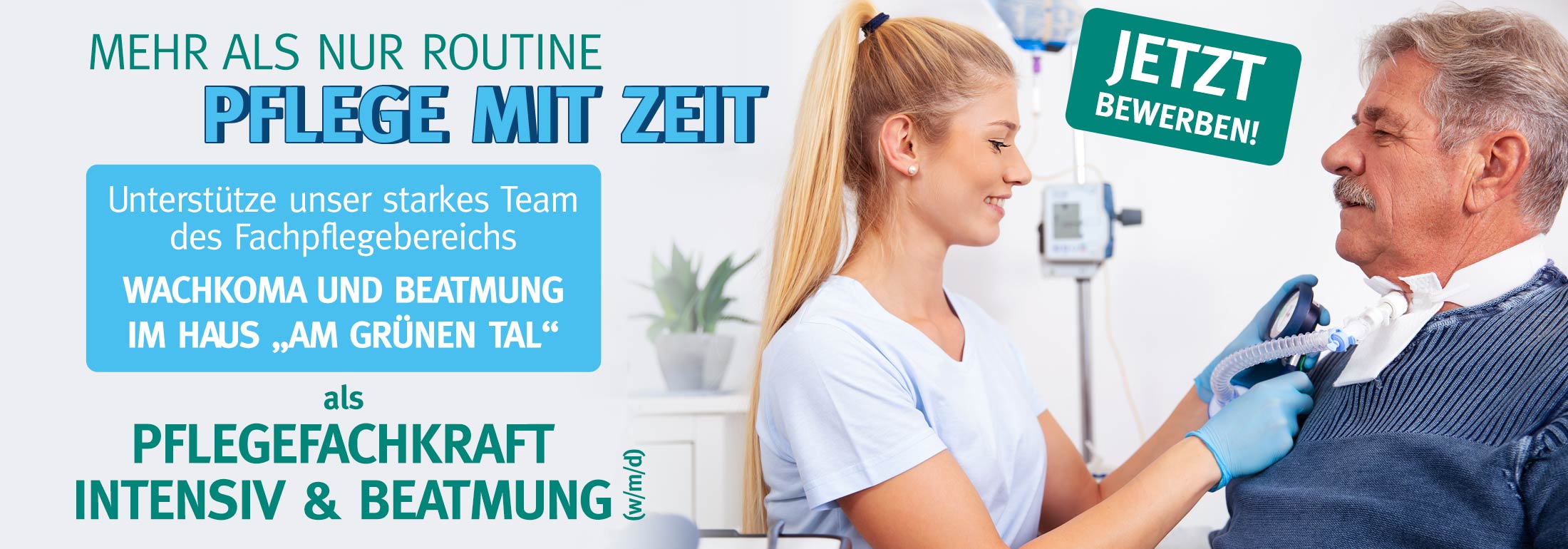 Pflegefachkraft für außerklinische Intensiv- und Beatmungspflege AKI (w/m/d)